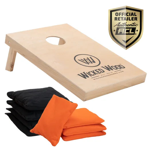 Cornhole Starting Kit - 90x60 - 1x Board / 2x4 Bags - Wicked Wood Cornhole sets Wicked Wood Games