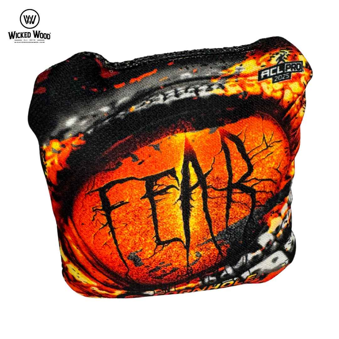 Cornhole Coastal - Fear 2025 - 1x4 Cornhole Bags (Copy) Cornhole Bags Coastal Orange
