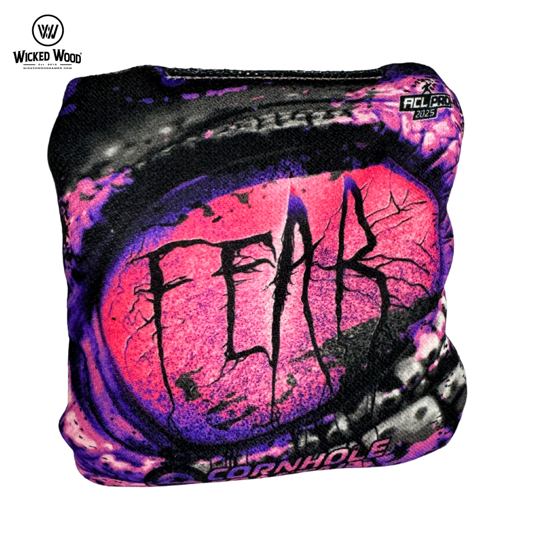 Cornhole Coastal - Fear 2025 - 1x4 Cornhole Bags (Copy) Cornhole Bags Coastal Pink