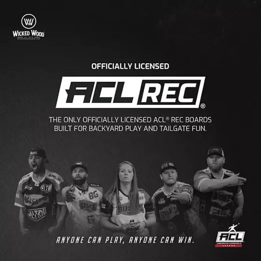 SURF - Cornhole Set - 2 board / 2x4 zakjes Cornhole sets Wicked Wood Games