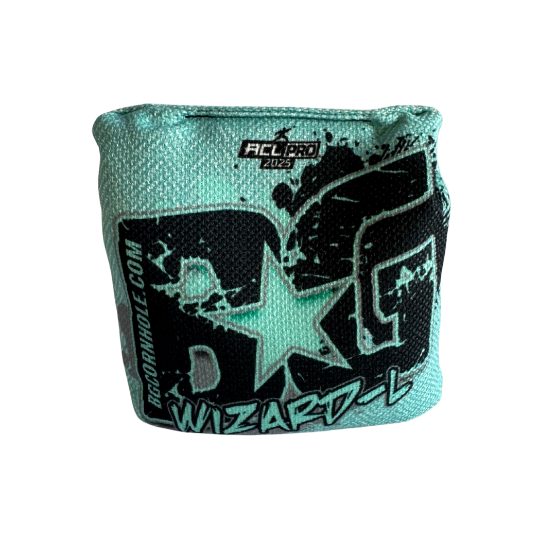 BG Wizard 2025 - ACL Pro - 1x4 Cornhole Bags Cornhole Bags BG Cornhole Wizard L - Bright Green