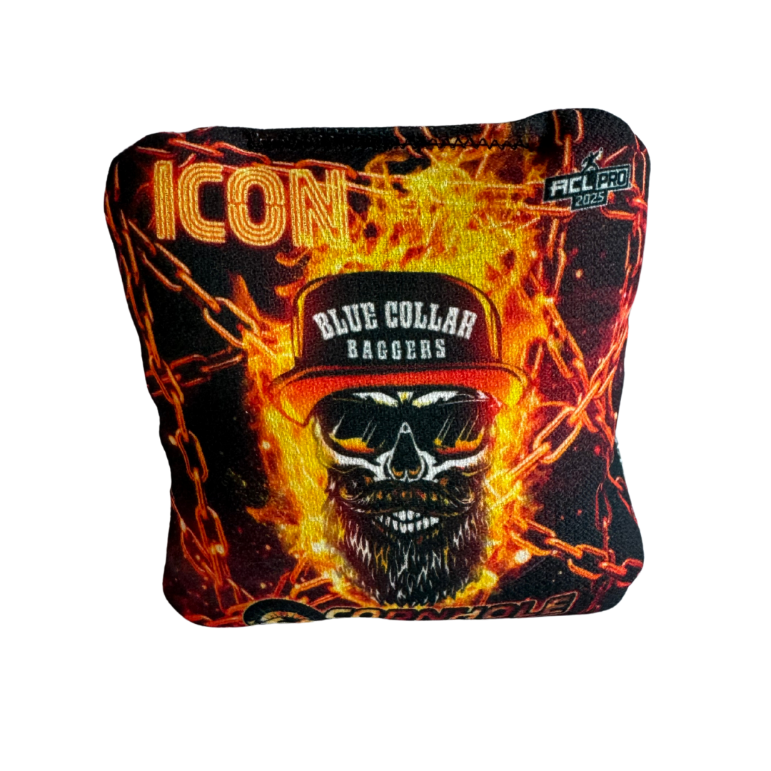 Cornhole Coastal - ICON 2025 - 1x4 Cornhole Bags Cornhole Bags Coastal Blue Collar