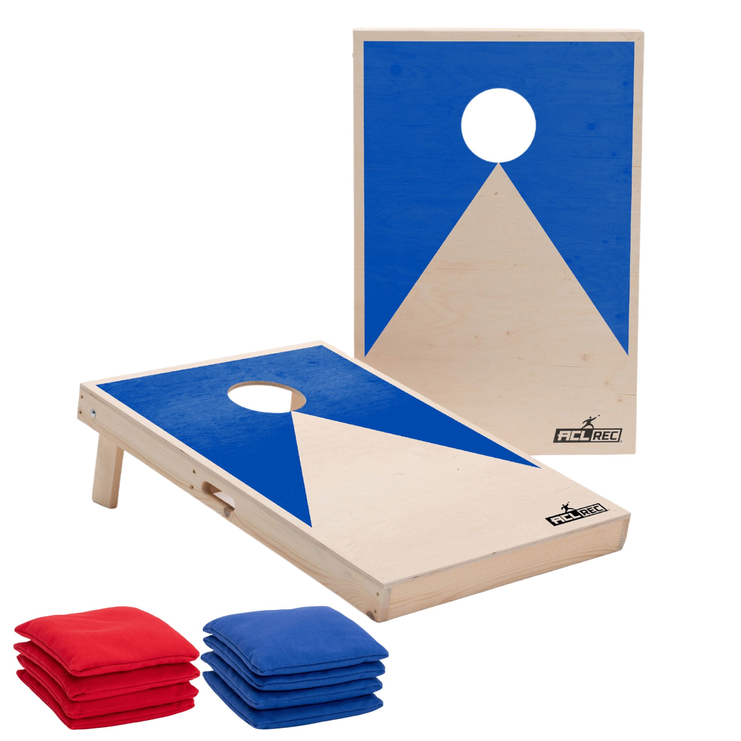 Cornhole Set - 90x60 - Blue Cornhole sets Wicked Wood Games