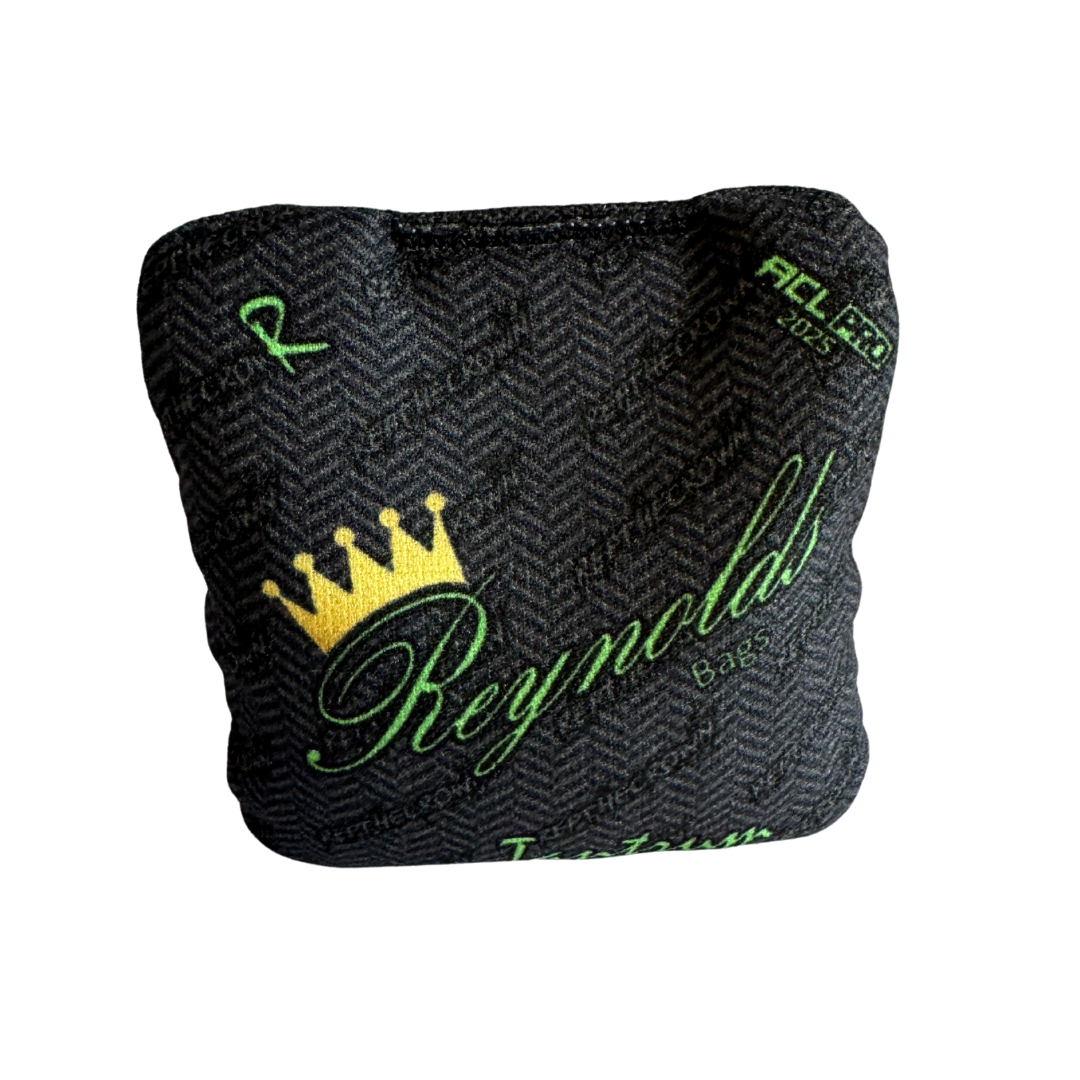Reynolds Tantrum 2025 Bags - 1x4 Cornhole Bags Cornhole Bags Reynolds Black/Green