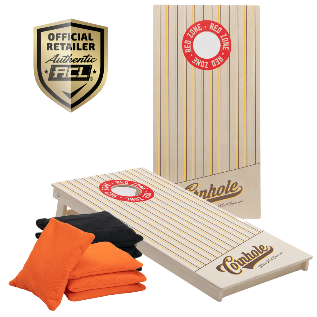 Wicked Wood Games - Cornhole Zakjes - Maïs gevuld - Oranje/Zwart - 2x4 stuks - 420gr Wicked Wood Games - Cornhole Zakjes - Maïs gevuld - Oranje/Zwart - 2x4 stuks - 420gr