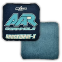 AAR Shockwave X 2026 - 1x4 Cornhole Bags - ACL Pro Cornhole Bags AAR Navy/Light Blue