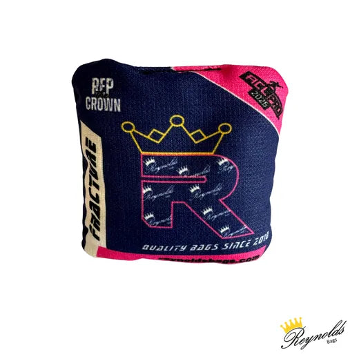 Reynolds - Fracture 2026 - ACL Pro Bags Cornhole Bags Reynolds Navy/Pink