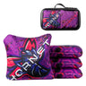 HORNET 2025 - ACL COMP - 1x4 Cornhole Bags Cornhole Bags AllCornhole Indigo Purple - Incl Hard Case