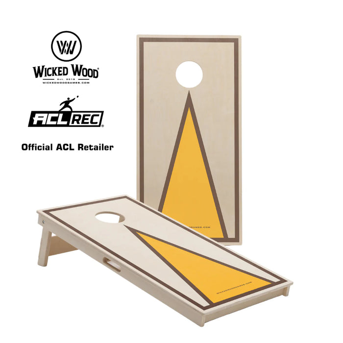 TRIANGLE - Cornhole Set - 12mm Cornhole sets Wicked Wood Games