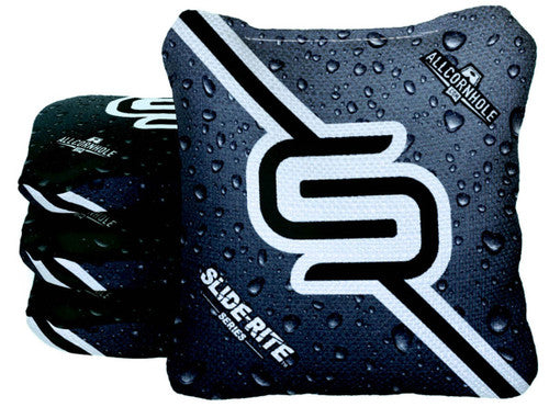 AllCornhole Slide-Rite 2023 - 1x4 Cornhole Bags Cornhole Bags AllCornhole Zwart